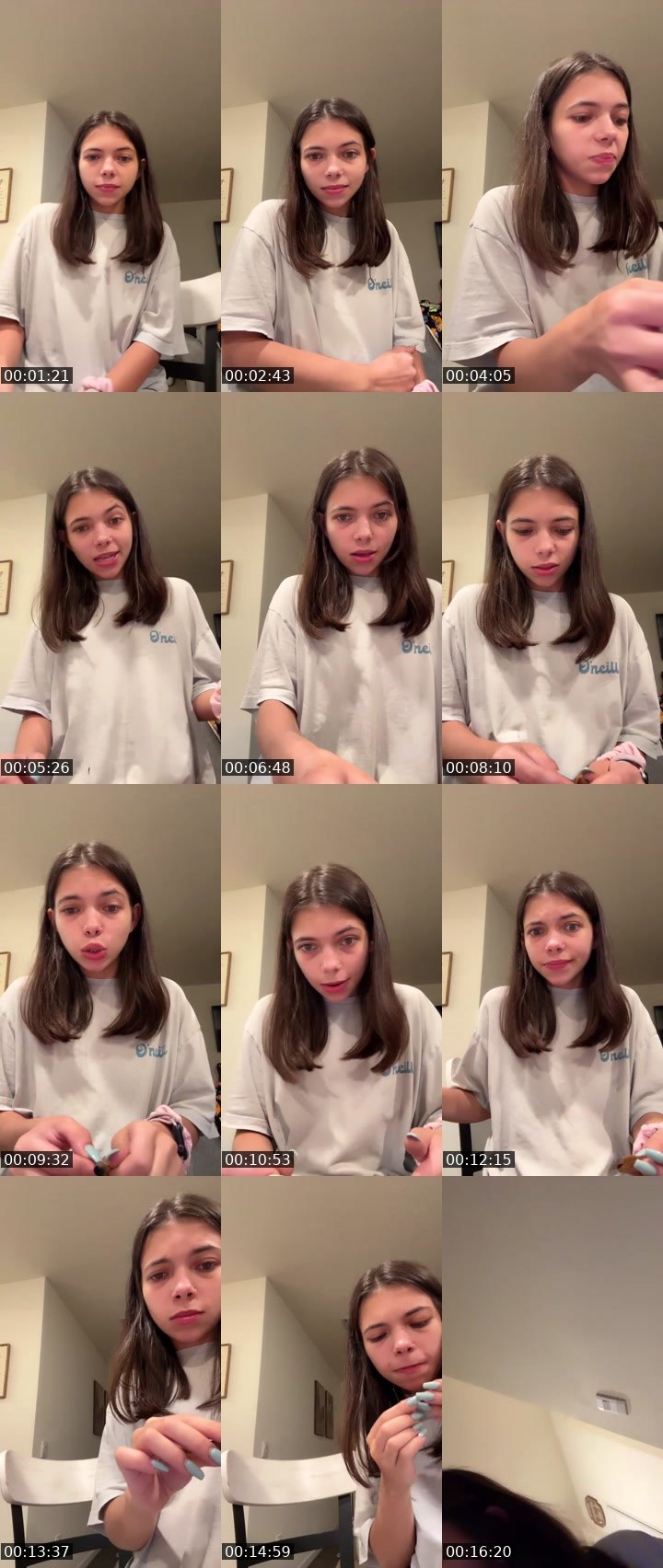 Contact-sheet preview of Sunshine-229067056's Liveme recording
