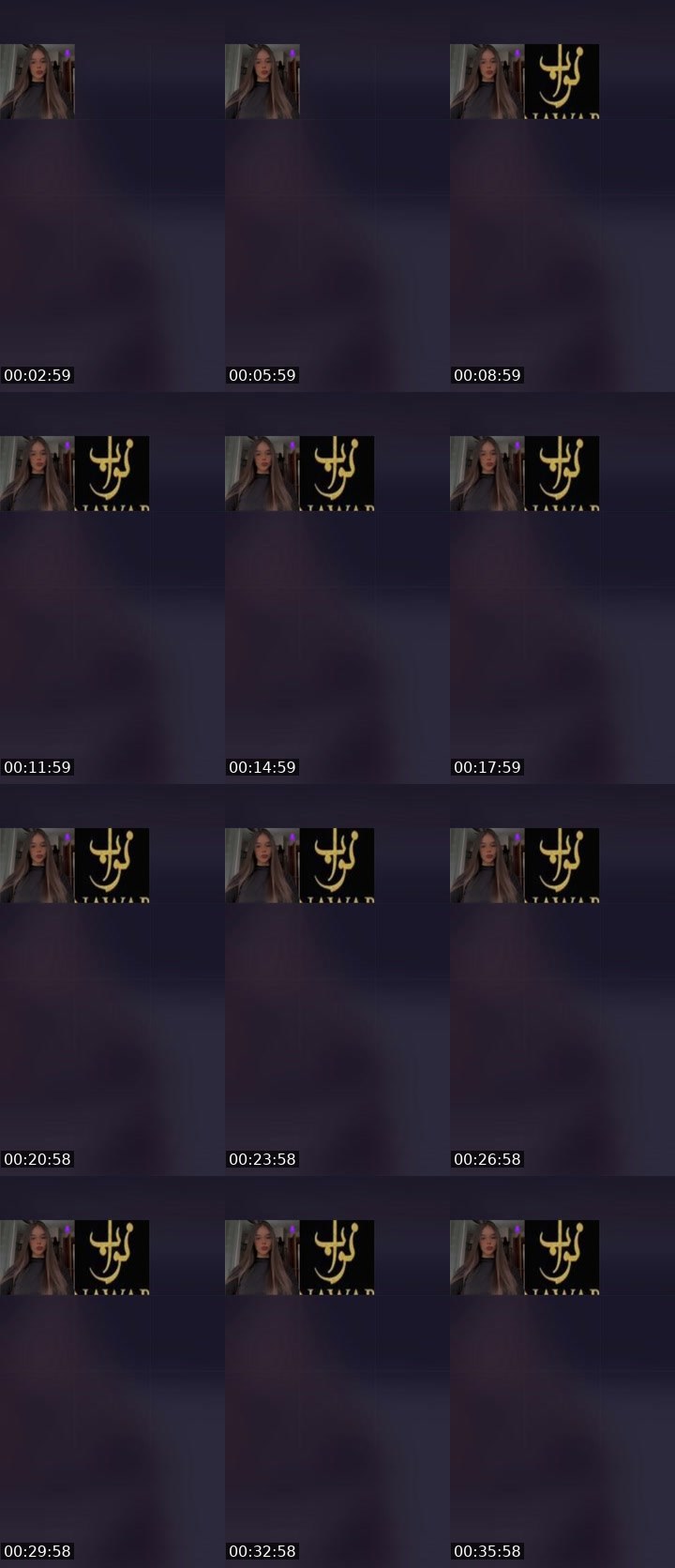 Contact-sheet preview of 𝓜𝓪𝔂𝓲𝓽𝓪ᥫ᭡.'s Liveme recording