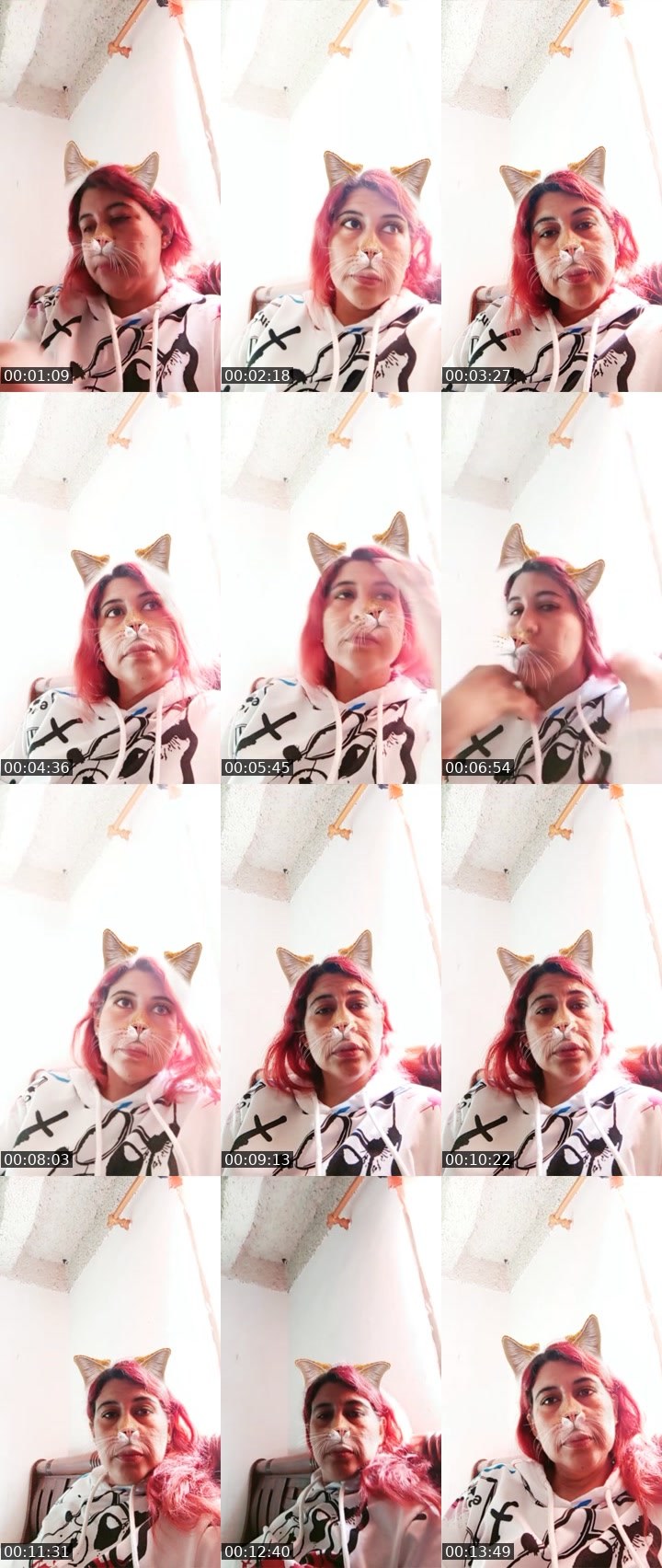 Contact-sheet preview of 𝕮𝔥𝖊𝖗ry☁'s Liveme recording