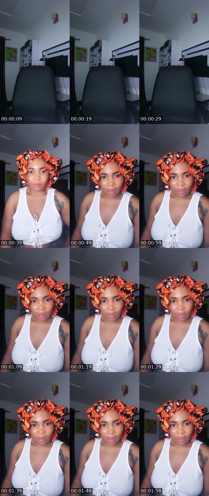 Contact-sheet preview of This is Lily🫦's Liveme recording