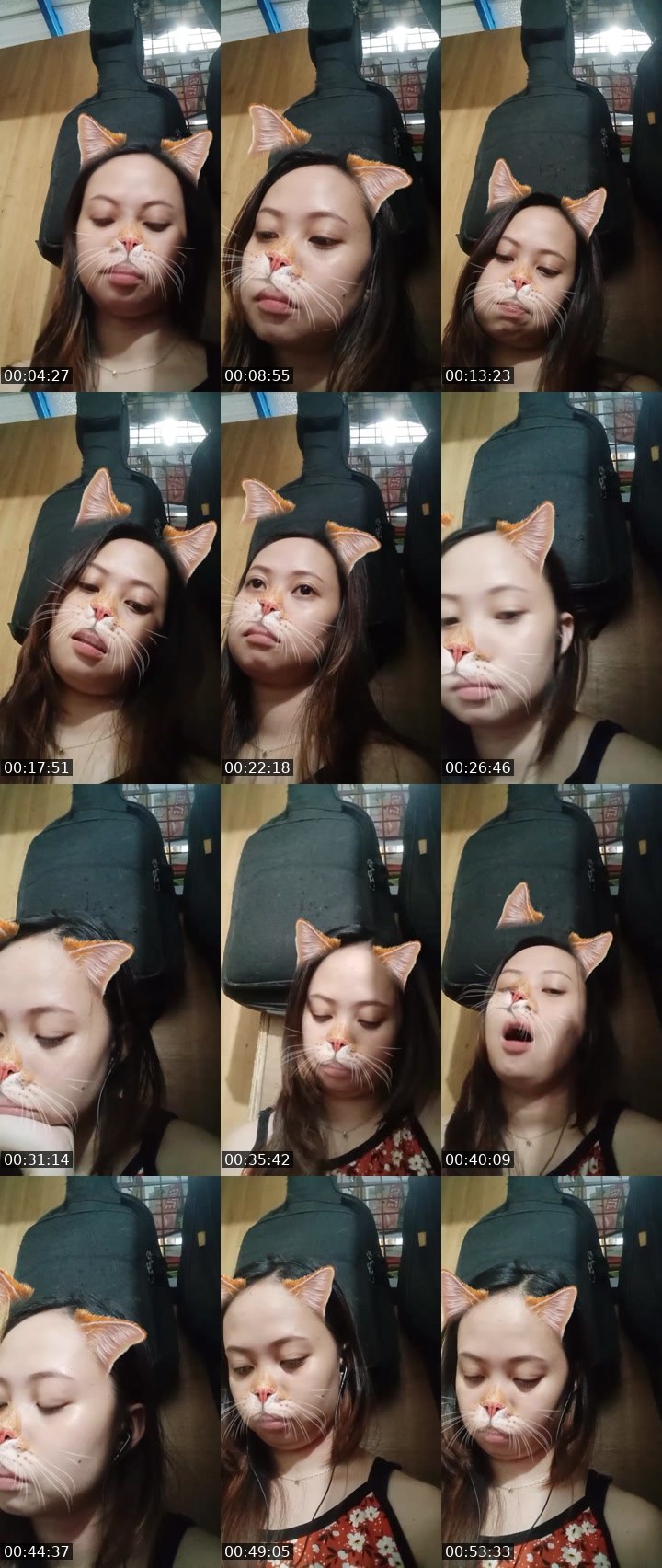 Contact-sheet preview of 👸QuaRed🍂🥀's Liveme recording