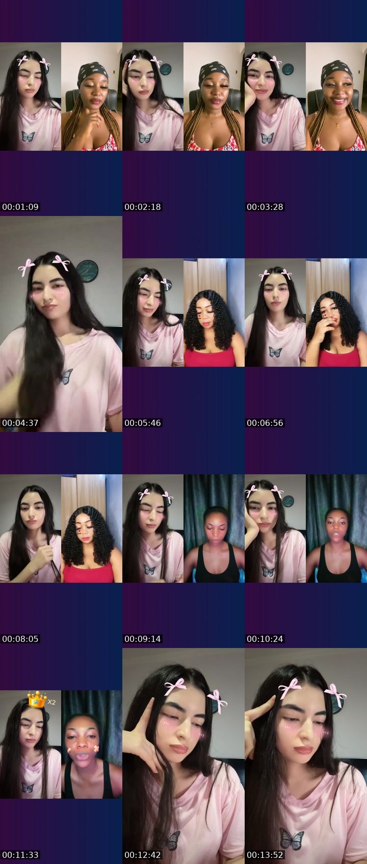 Contact-sheet preview of 𝓛𝓶_𝓰𝓪𝓵💅🏻's Liveme recording