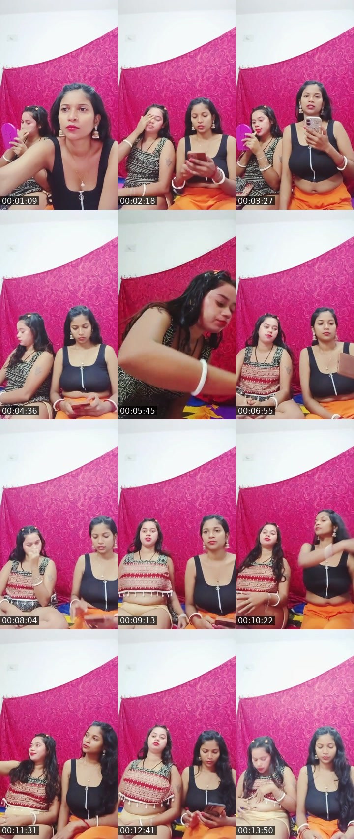 Contact-sheet preview of RDXATM tel.g 🆔's Liveme recording