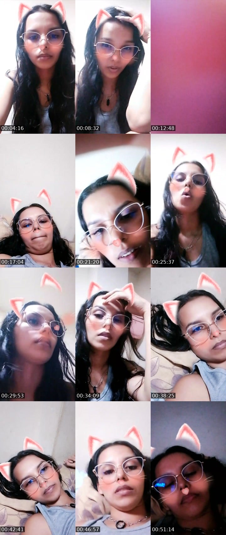 Contact-sheet preview of 🌈Neny❤'s Liveme recording