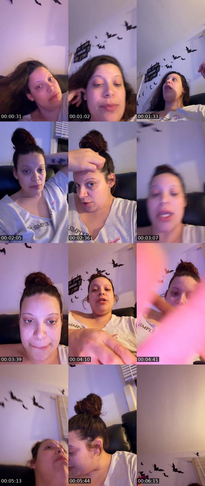 Contact-sheet preview of kaittttt23's Liveme recording