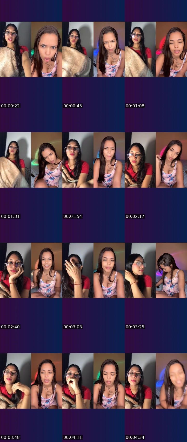 Contact-sheet preview of 𝓕𝓪𝓲𝓻𝔂🧚🏽‍♀️'s Liveme recording