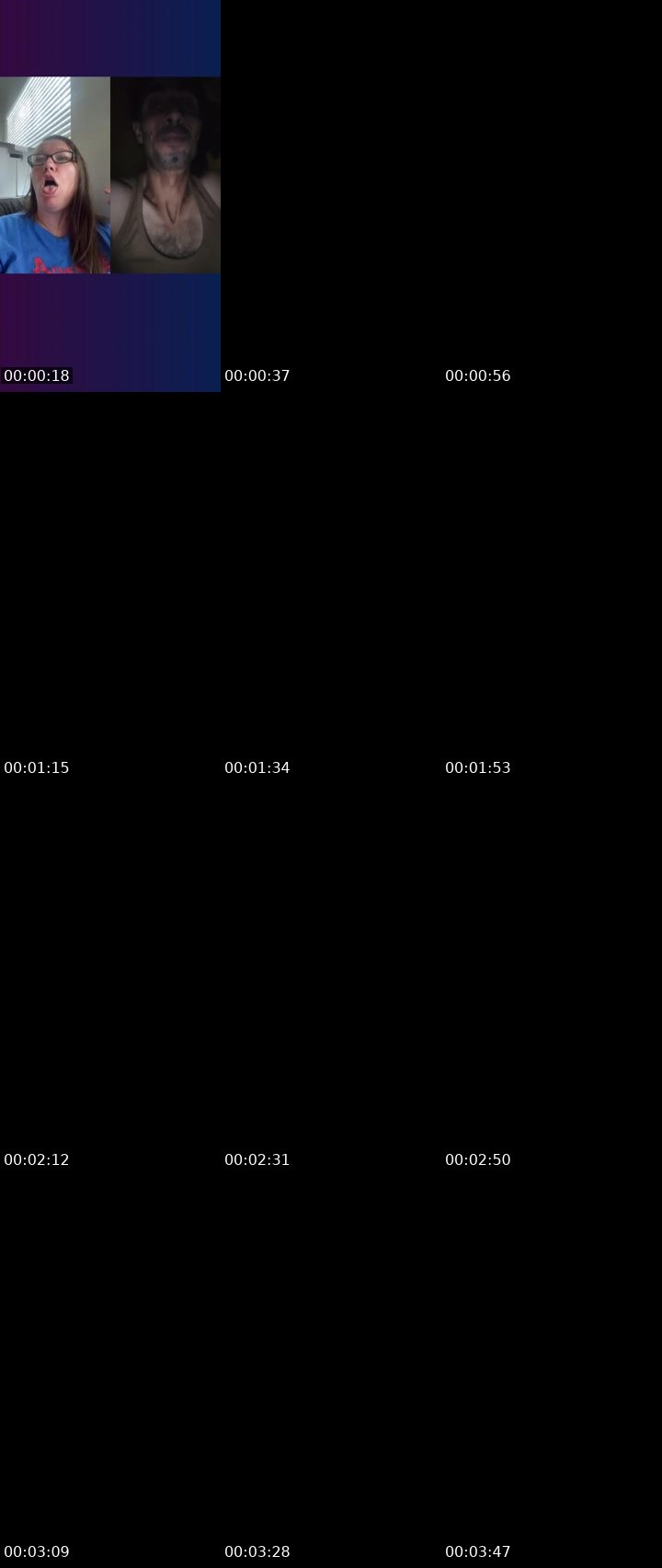 Contact-sheet preview of AmberSmith91's Liveme recording