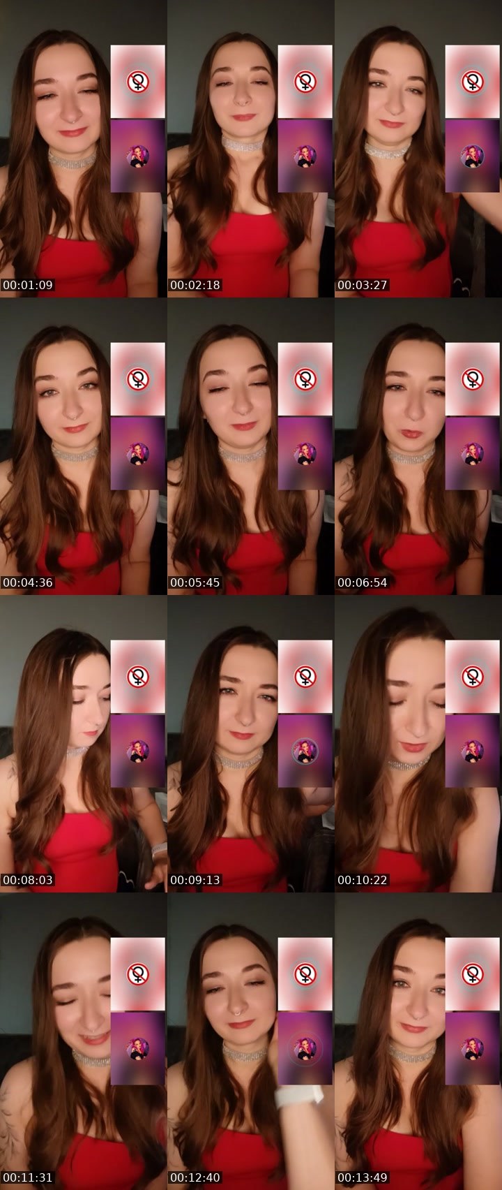 Contact-sheet preview of ꋊҽʂʂα 🧡 ℄'s Liveme recording