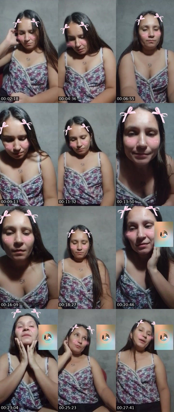 Contact-sheet preview of 🐝⃤5k𝓛𝓾✨'s Liveme recording