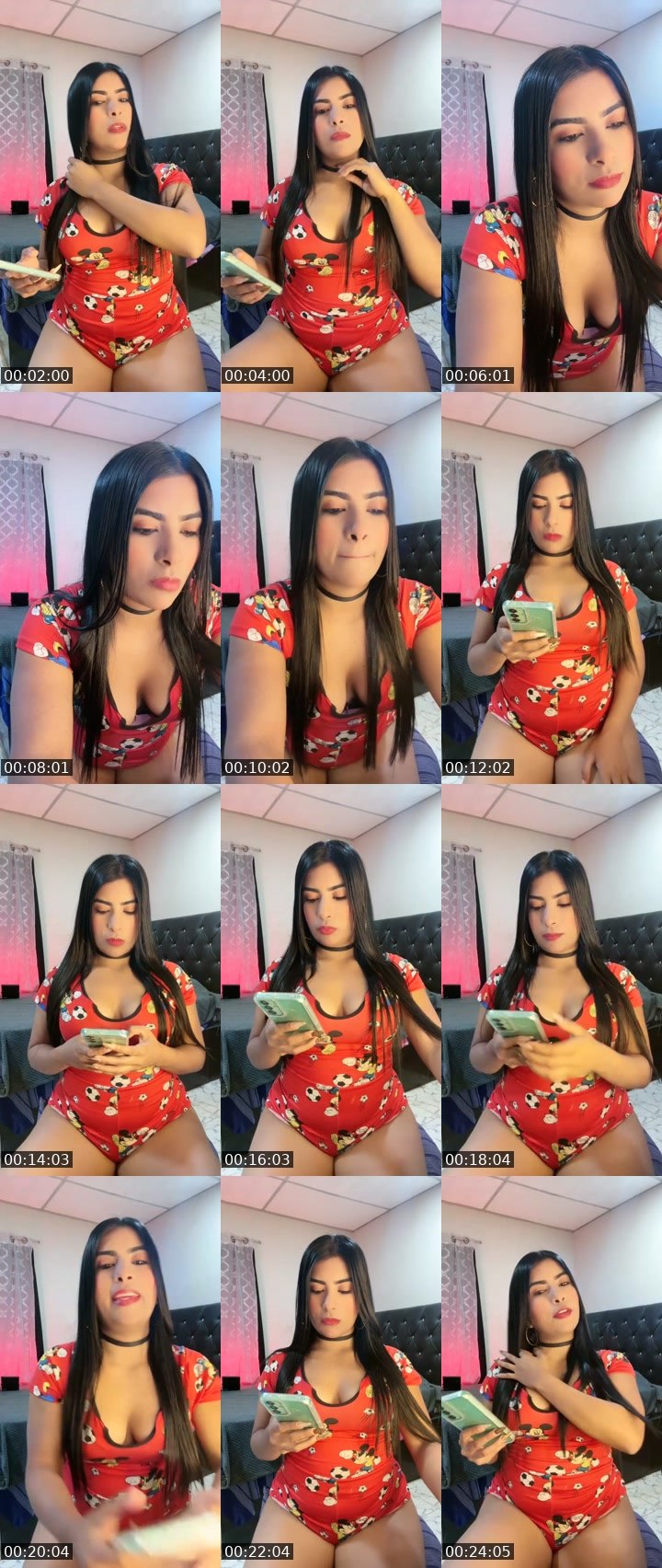 Contact-sheet preview of ☁️Ms. April🔮's Liveme recording