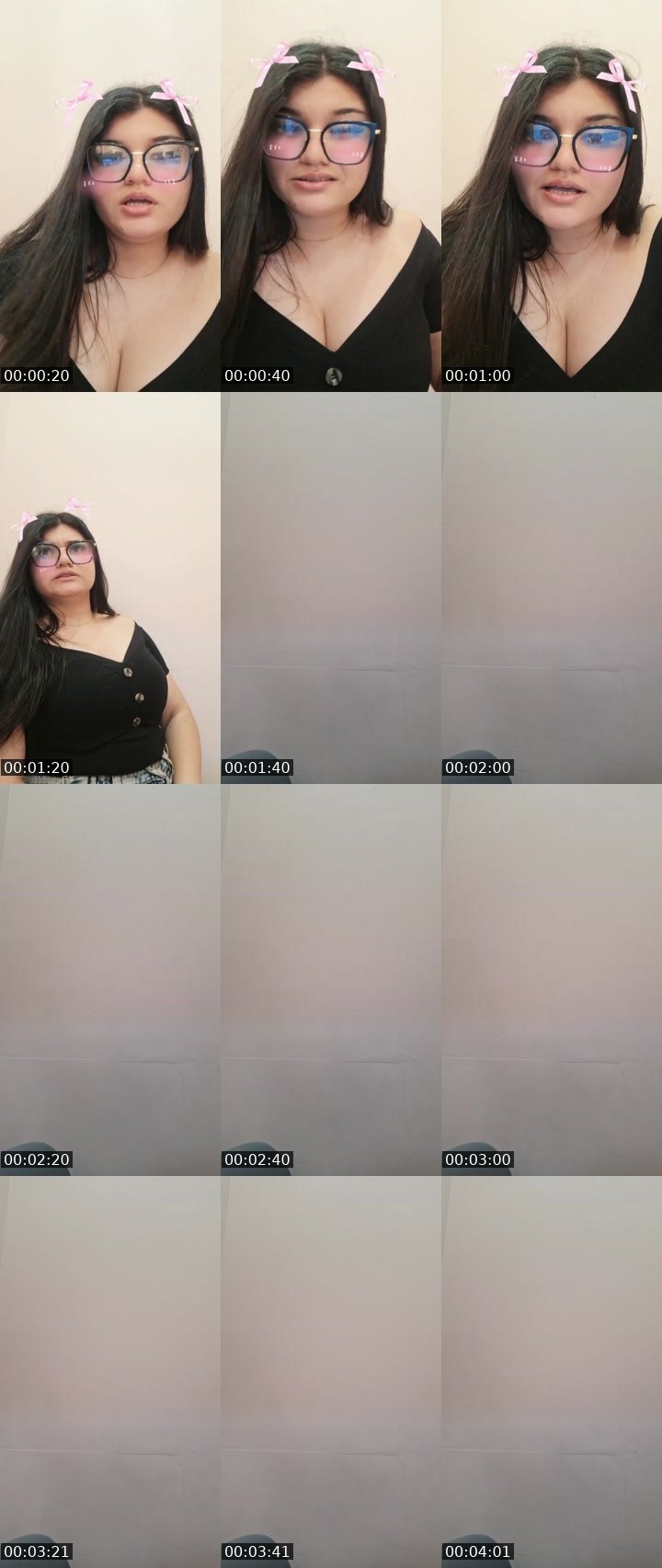 Contact-sheet preview of LolaBu🎀🐰's Liveme recording