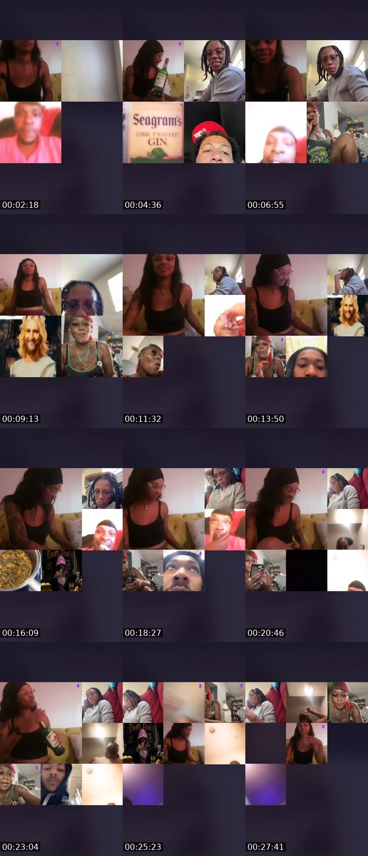 Contact-sheet preview of 😍💕Ayeitsmyaa😍✨'s Liveme recording