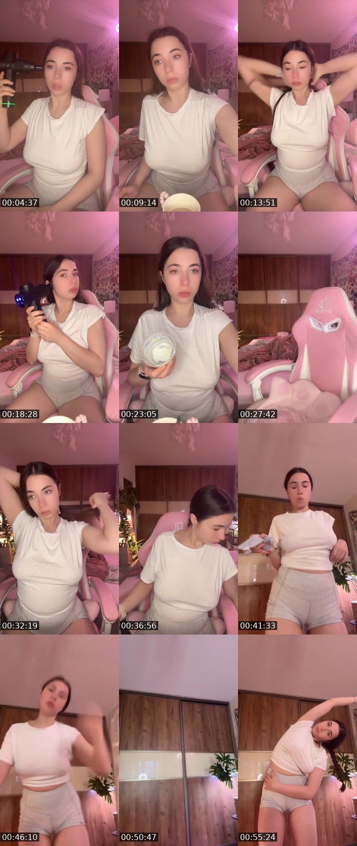 Contact-sheet preview of 👑SillyGoose 🪿's Liveme recording