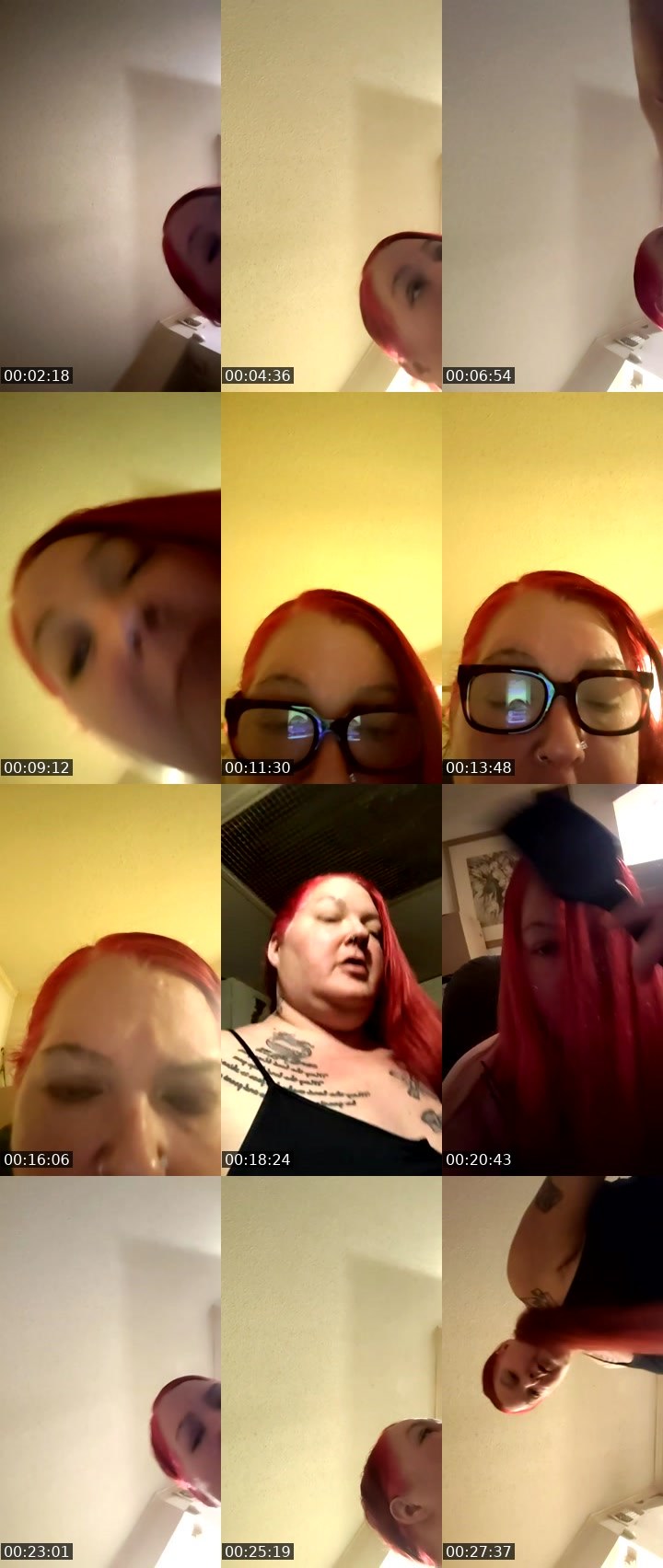 Contact-sheet preview of BETHANY💯's Liveme recording