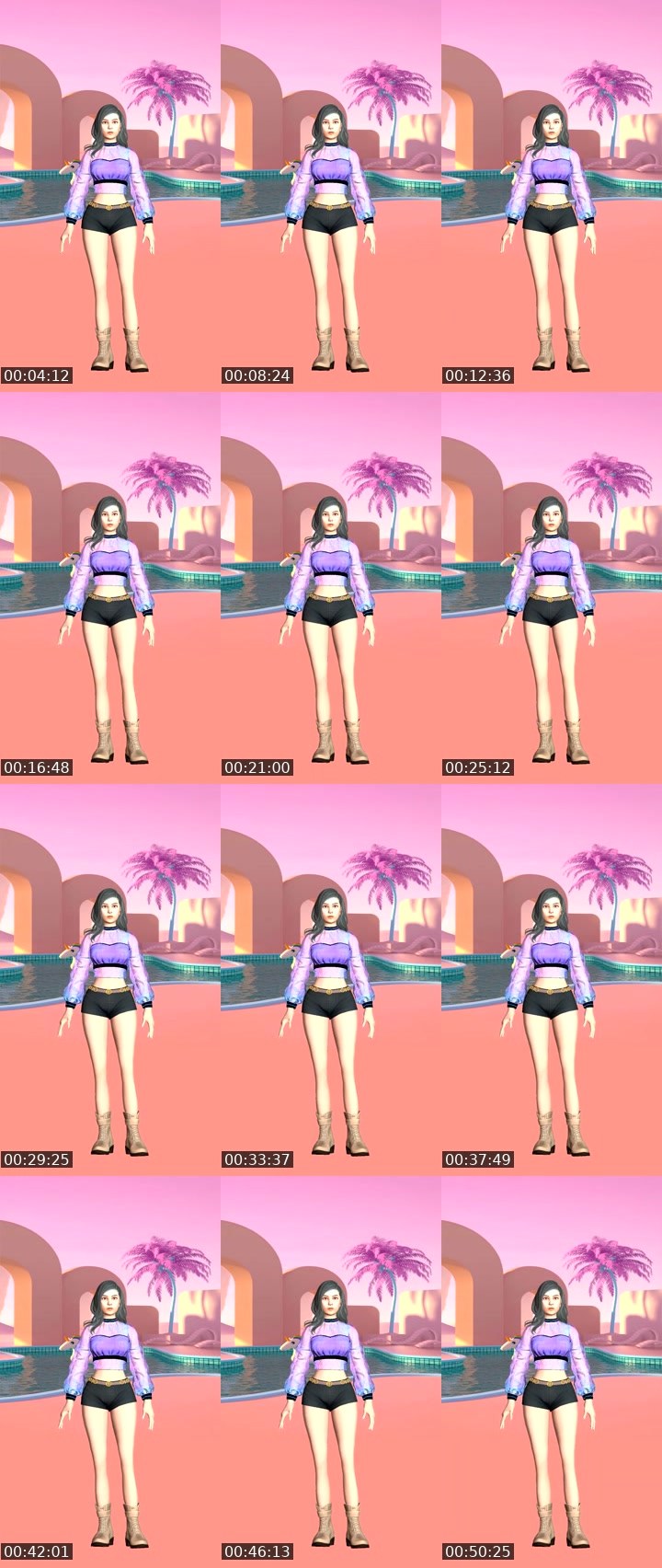 Contact-sheet preview of Ulitement 1's Liveme recording