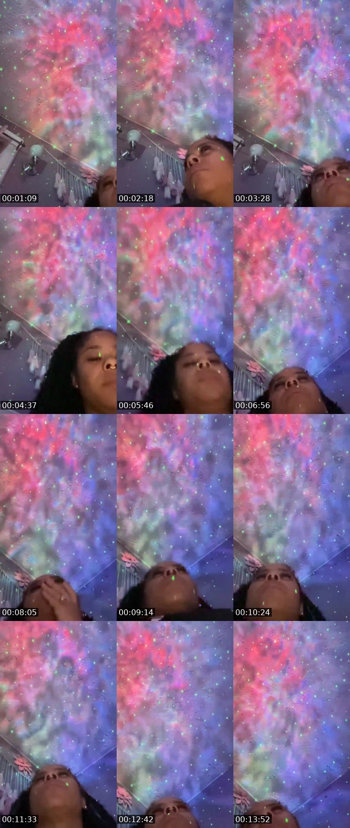 Contact-sheet preview of 🎭⃤ ČĤÚĹĂ 🇩🇴🇯🇲〽️'s Liveme recording