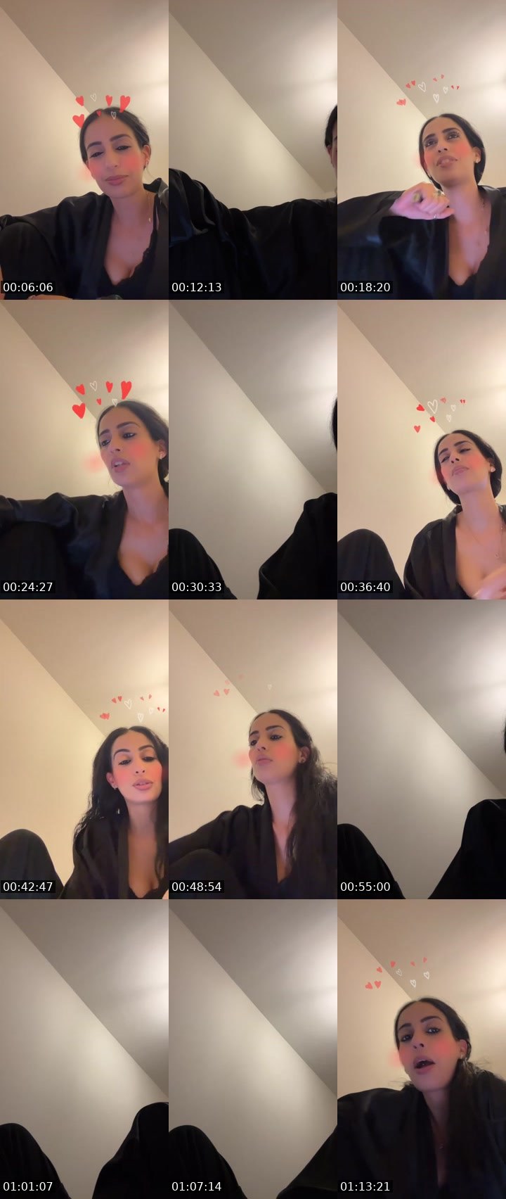 Contact-sheet preview of 𝐌𝐘𝐒𝐓𝐄𝐑𝐘 🐝's Liveme recording