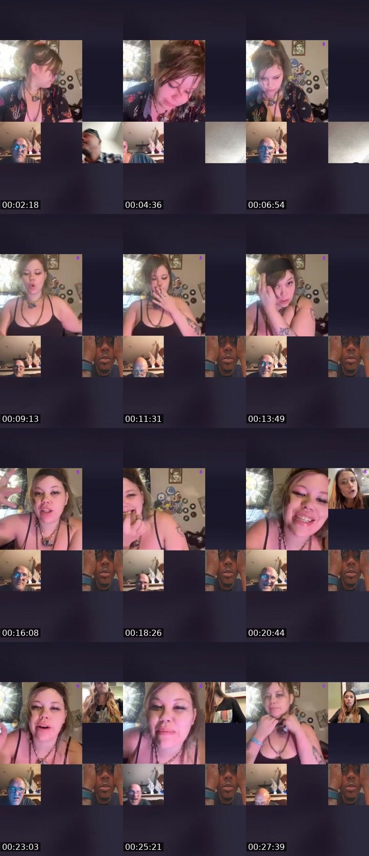 Contact-sheet preview of uoısoɹƎ's Liveme recording