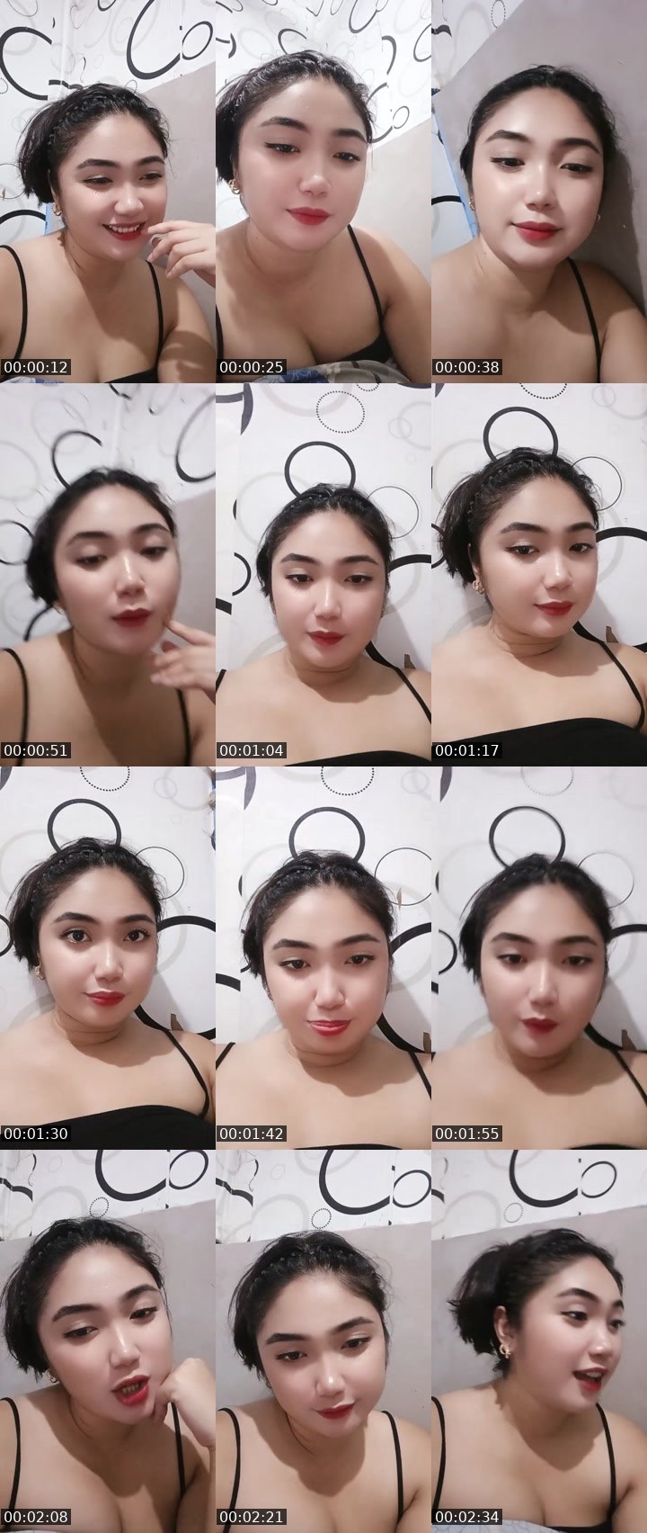 Contact-sheet preview of ᴵᴬ💎Kashieka🌷's Liveme recording