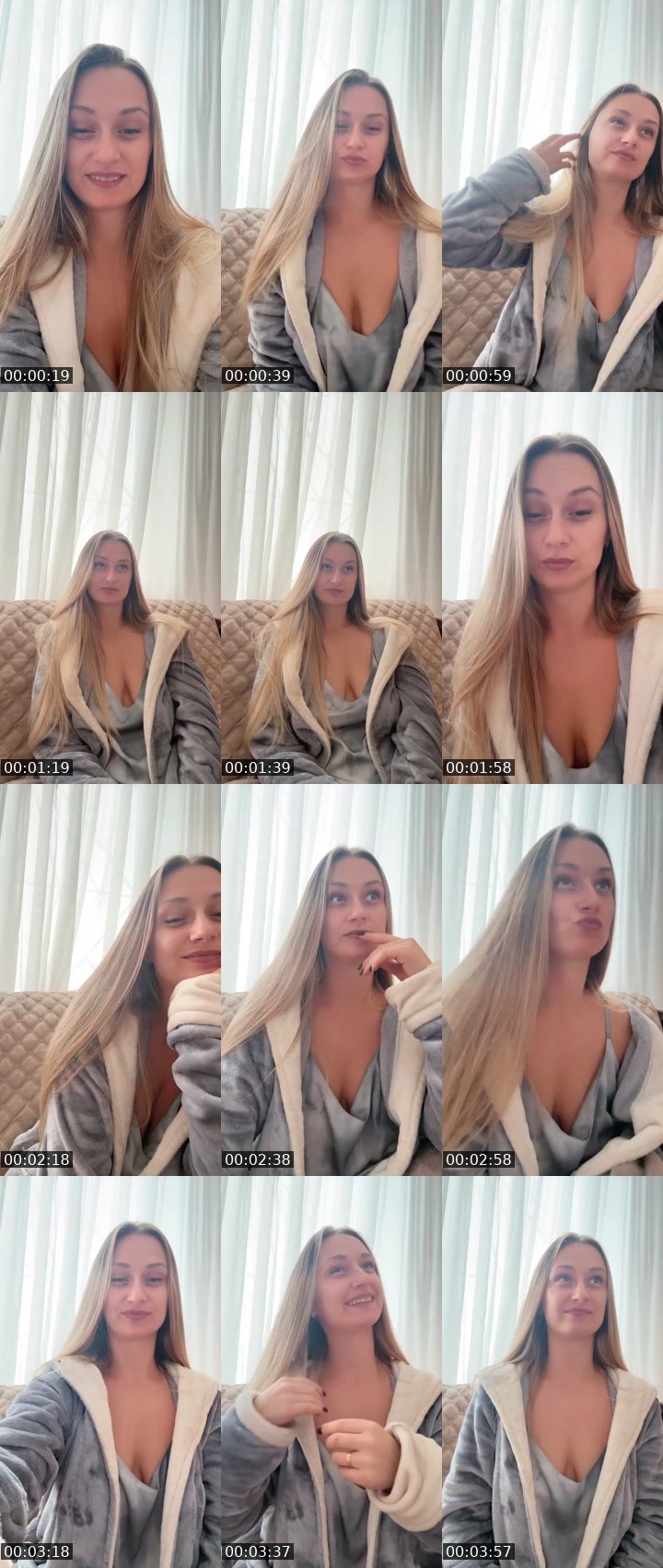 Contact-sheet preview of 𝓑𝓔ℛℛ𝓨 ✨'s Liveme recording
