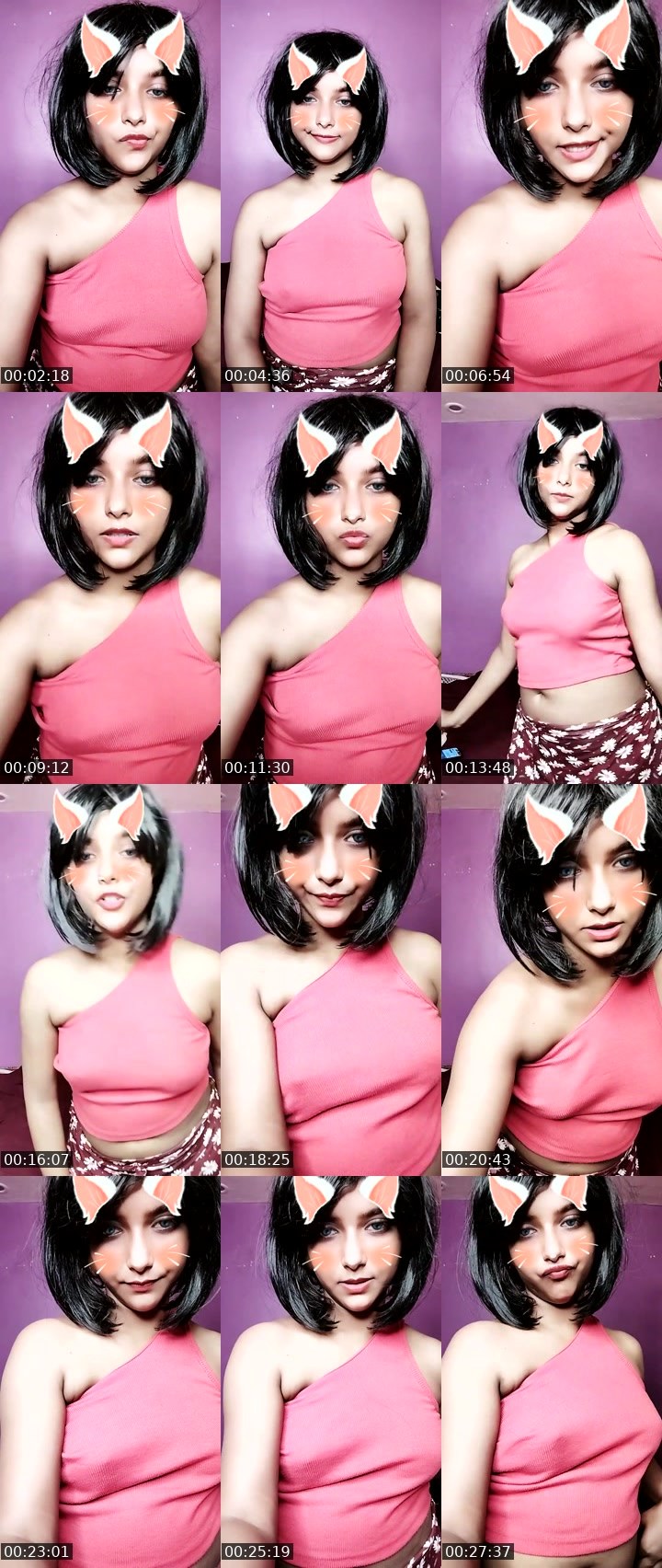Contact-sheet preview of Naina543543's Liveme recording