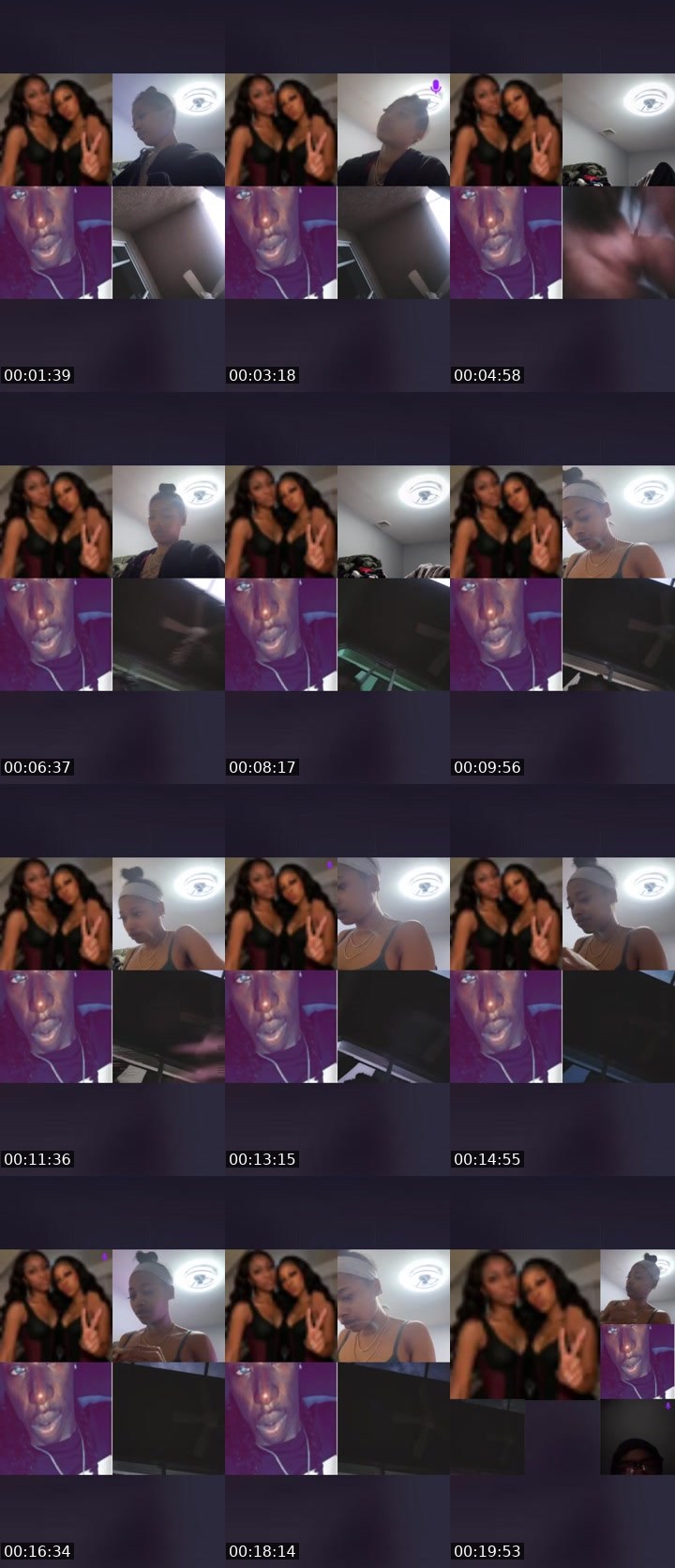 Contact-sheet preview of Nꫀׁׅܻꪀׁׅɑׁׅ֮ 🥀.x🖤.'s Liveme recording