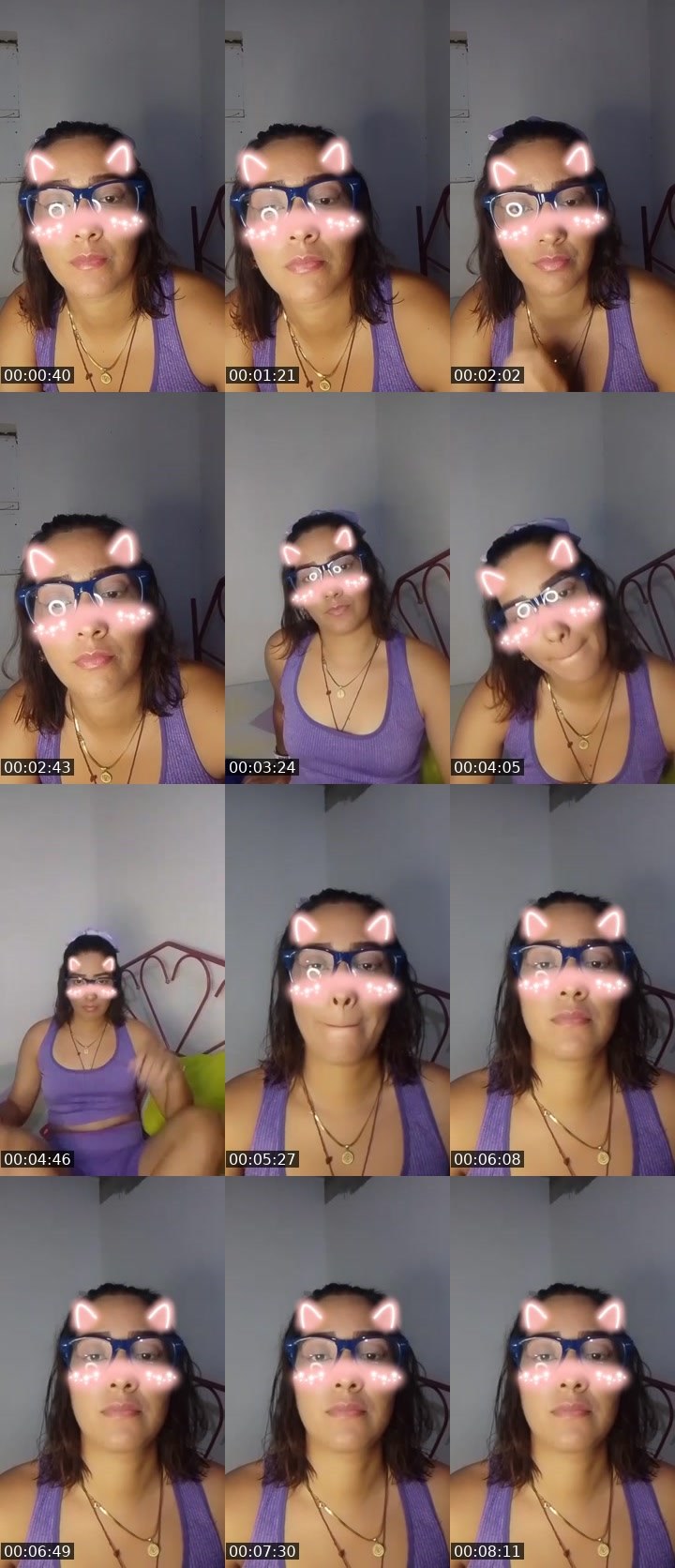Contact-sheet preview of 🌐 Gatix's Liveme recording