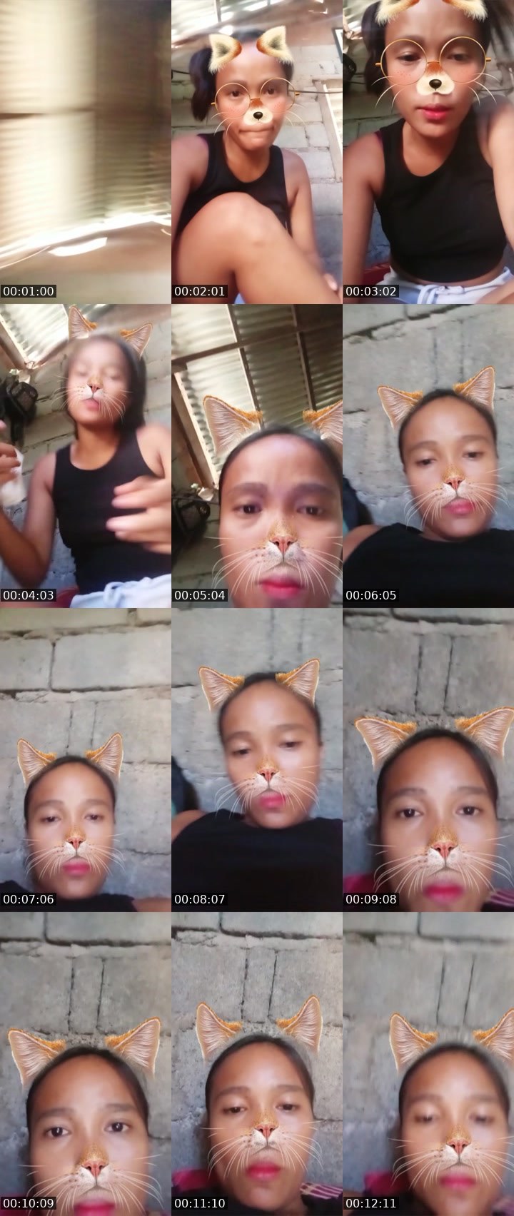 Contact-sheet preview of NP👸Princess🦄's Liveme recording
