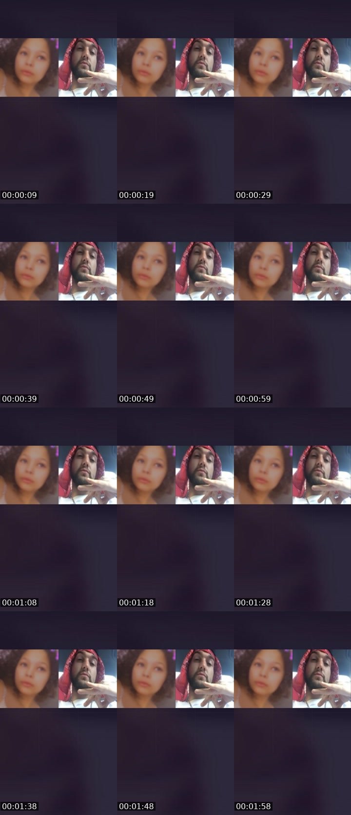 Contact-sheet preview of Starfire 🇮🇹🇯🇲's Liveme recording