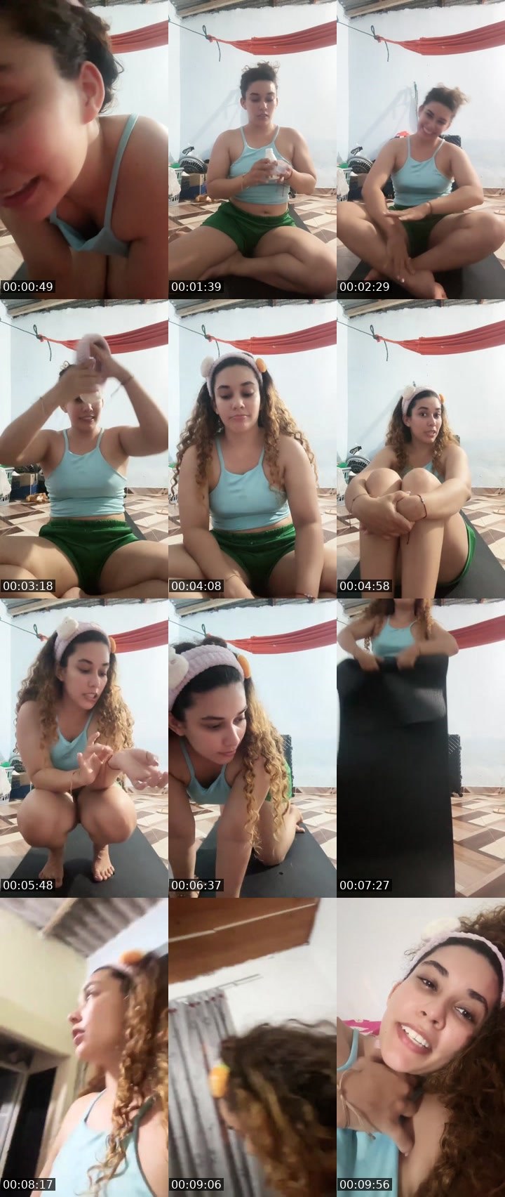 Contact-sheet preview of Hanna99's Liveme recording