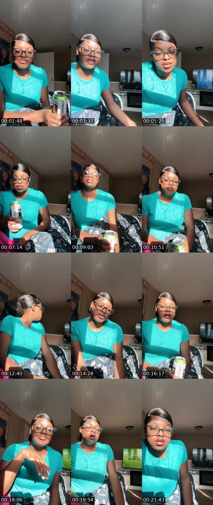 Contact-sheet preview of Torigotdimples's Liveme recording
