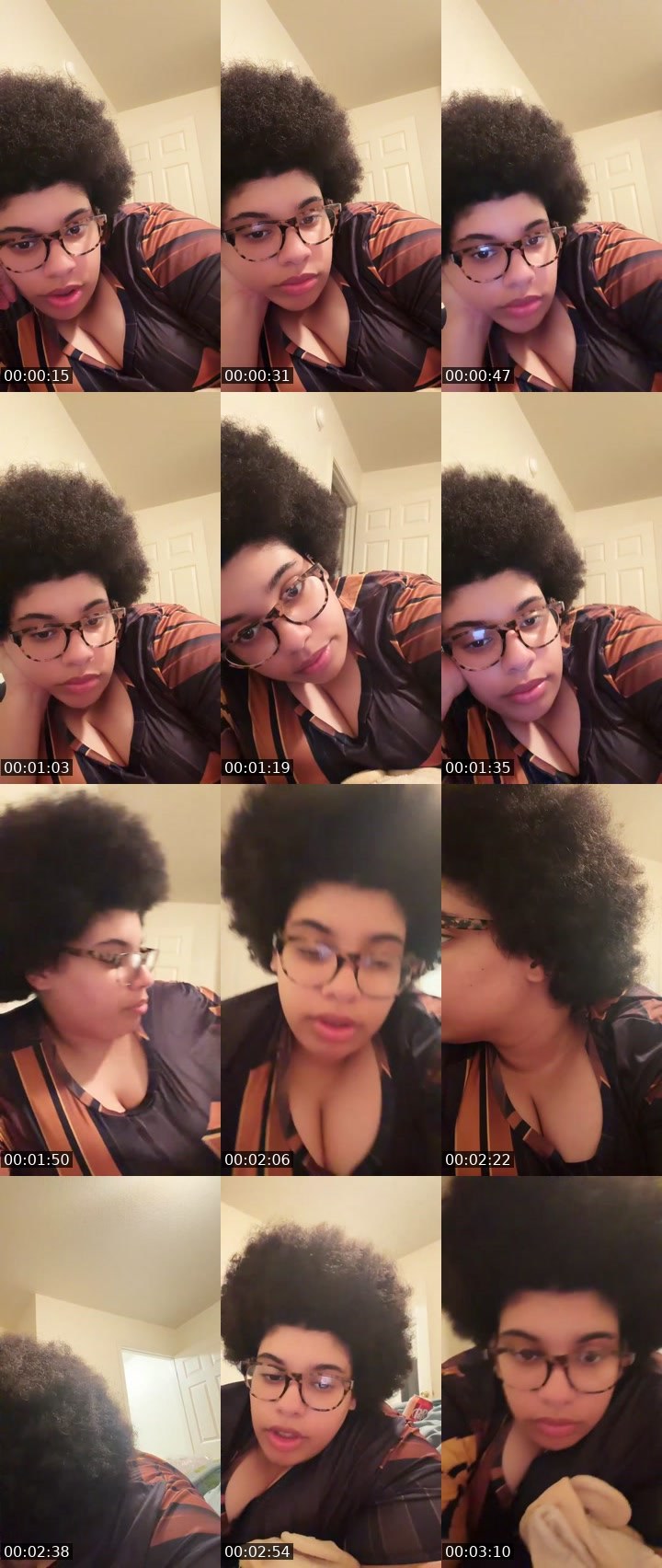 Contact-sheet preview of 🎭⃤ 𝓜𝓪𝓶𝓪 𝓓𝓮𝓮's Liveme recording