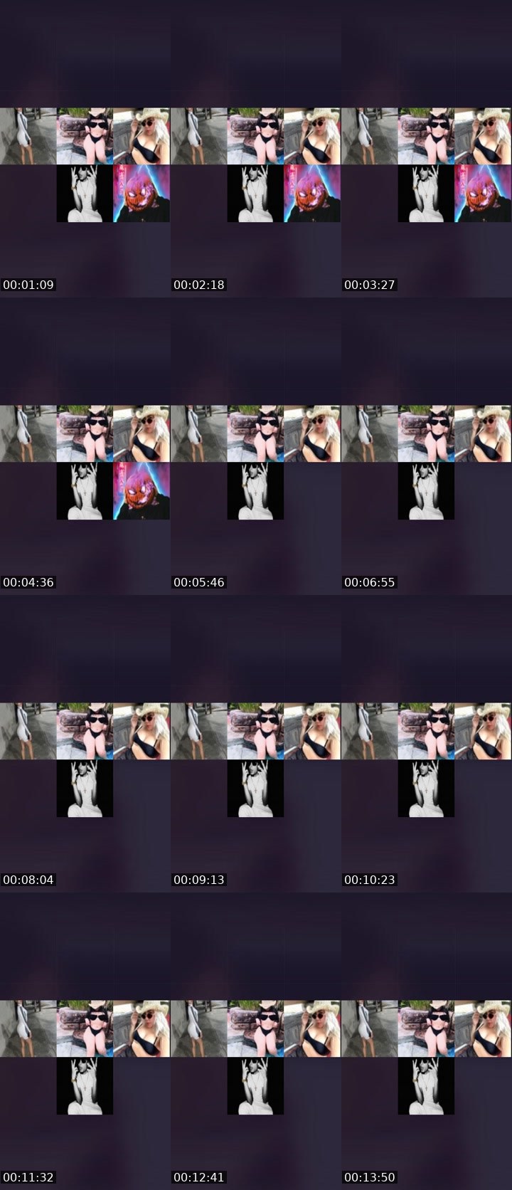 Contact-sheet preview of 👑⃤ Danielita🐰's Liveme recording