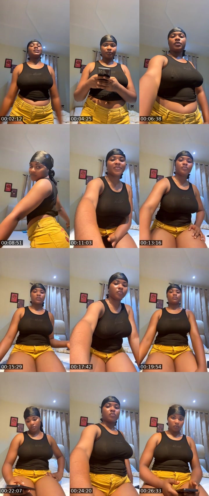 Contact-sheet preview of Babes❤️😍's Liveme recording