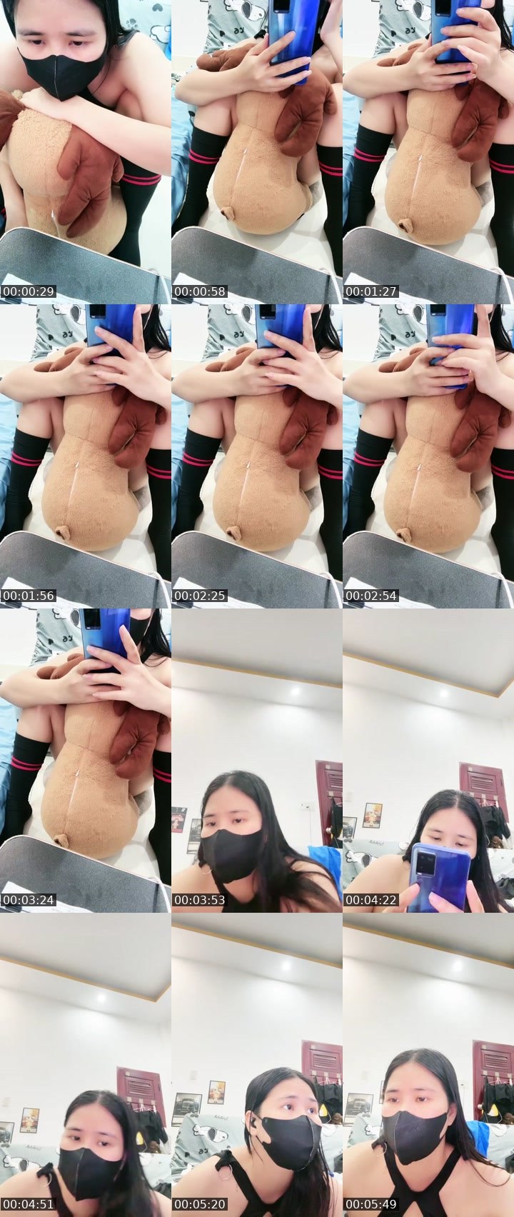 Contact-sheet preview of Grass99's Liveme recording
