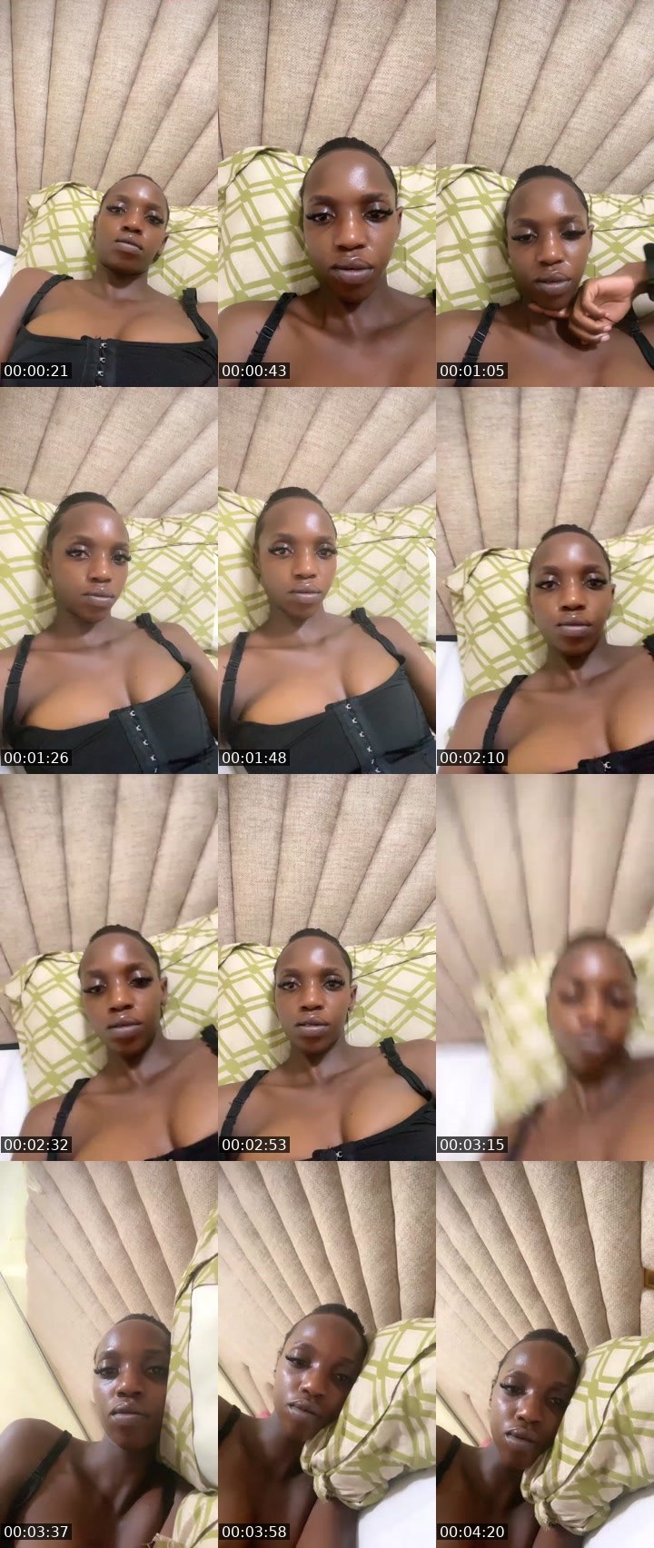 Contact-sheet preview of Jorah's Liveme recording
