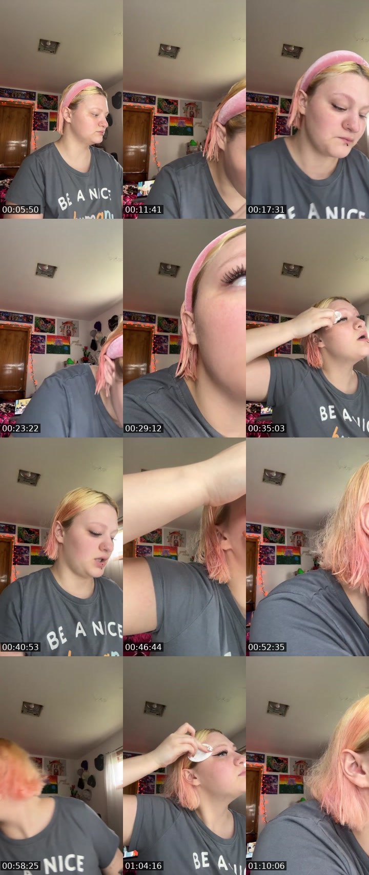 Contact-sheet preview of Unknownn.o's Liveme recording