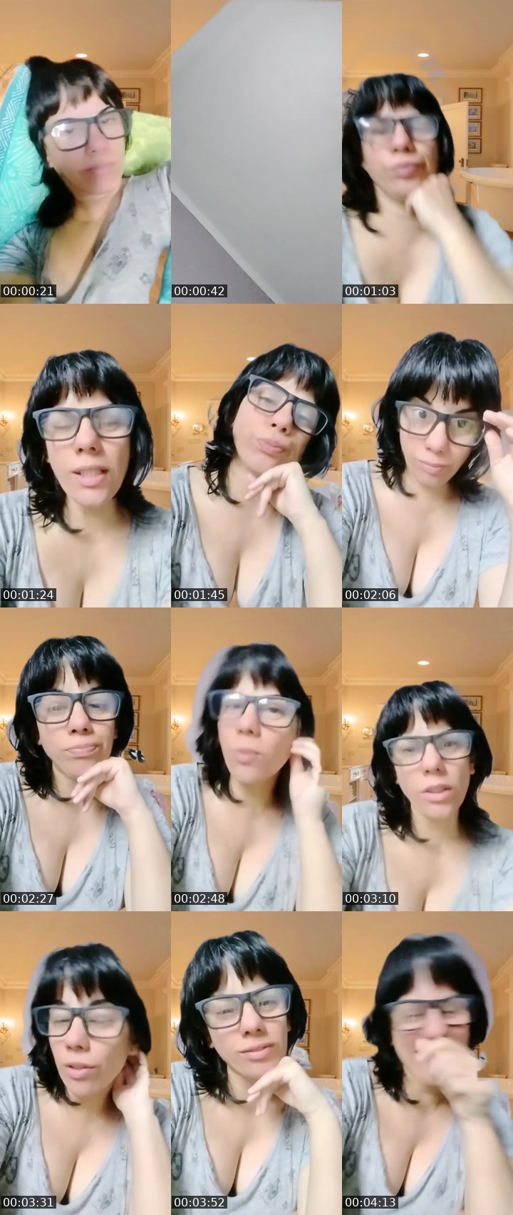 Contact-sheet preview of DigitalSpark's Liveme recording