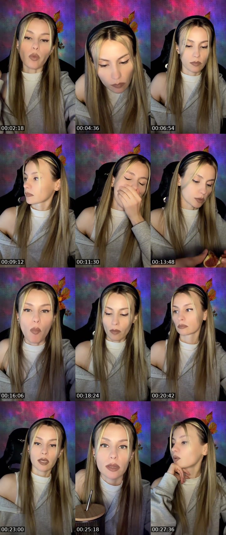 Contact-sheet preview of 🪷𝔇𝔦𝔤𝔦𝔱𝔞𝔩ᴰᴳᴹᶠ's Liveme recording