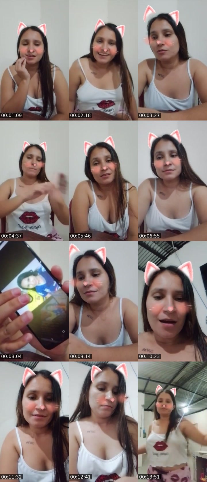 Contact-sheet preview of 14k💎𝓛𝓾✨'s Liveme recording