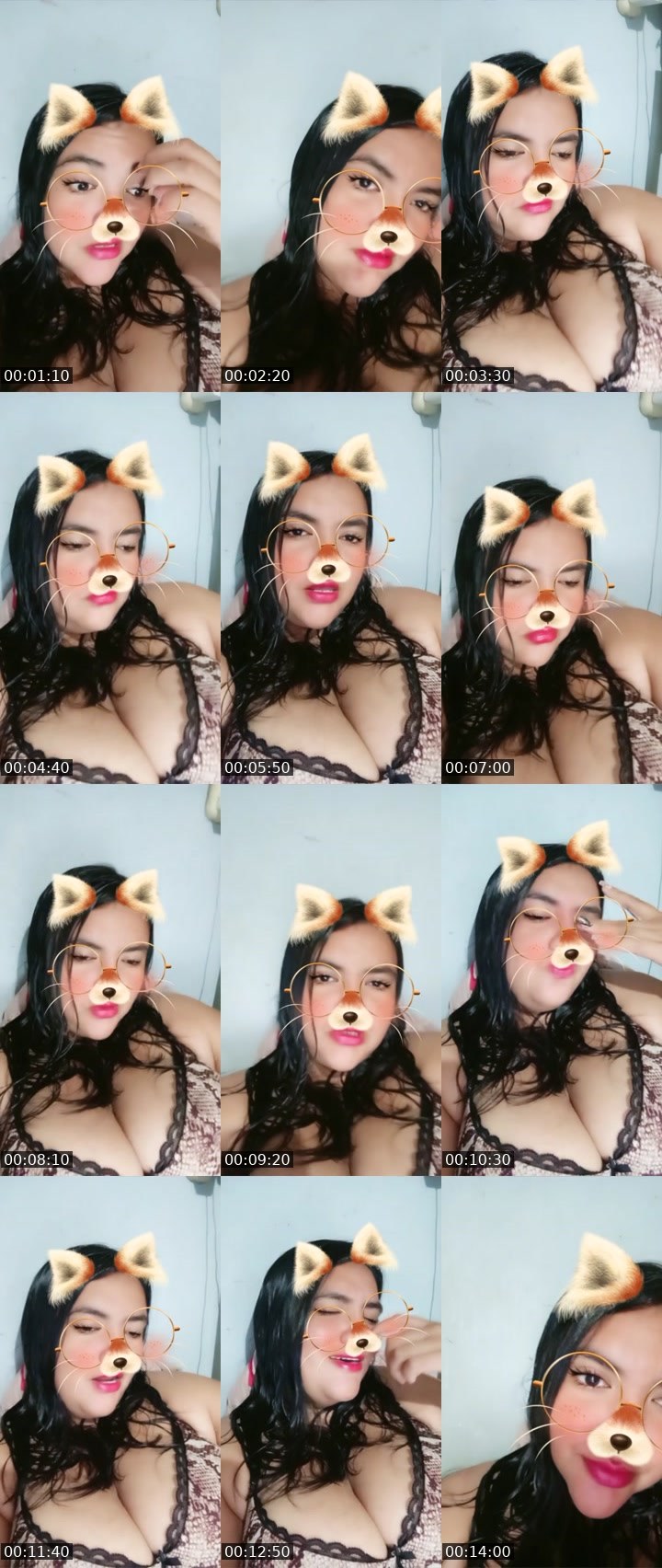 Contact-sheet preview of 🔆AngieB😼🥑's Liveme recording