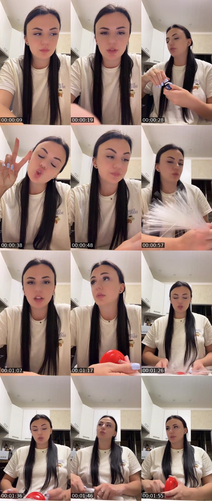 Contact-sheet preview of Dashulya🤍's Liveme recording
