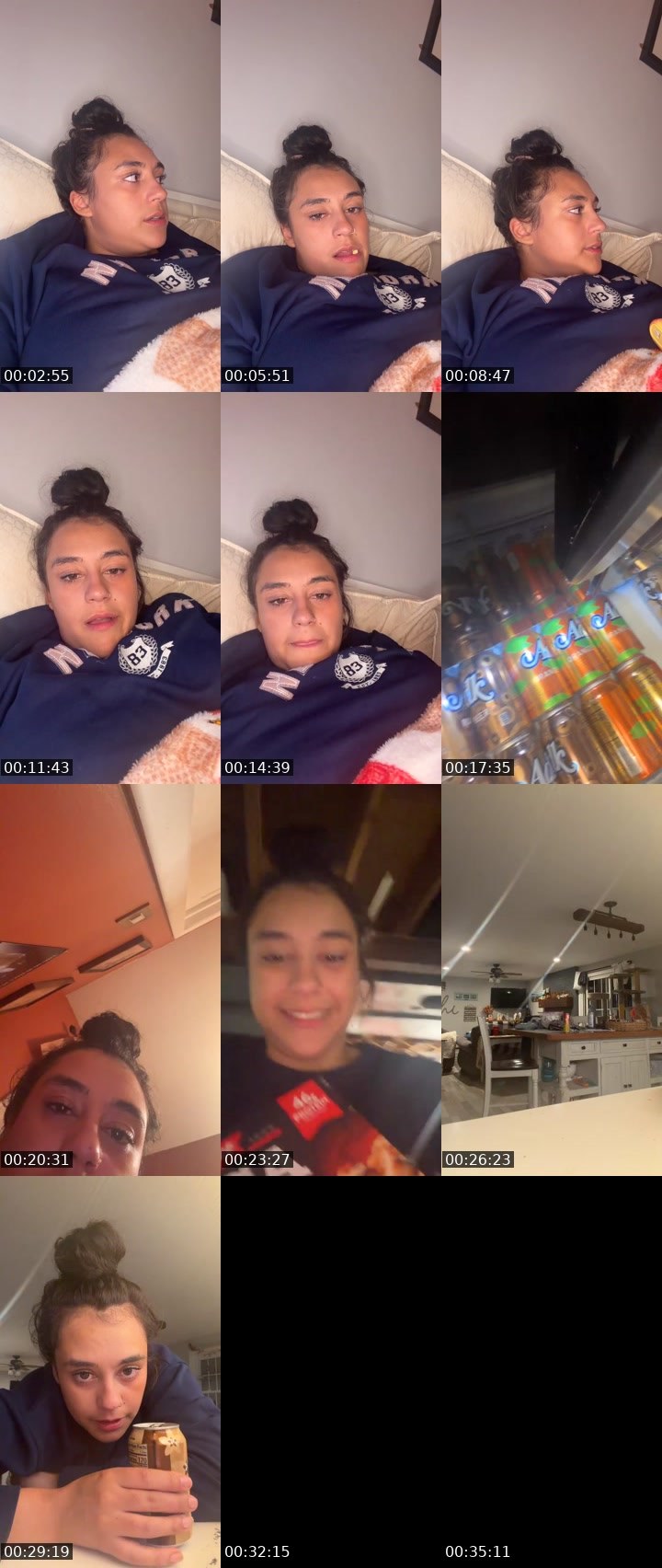 Contact-sheet preview of Captincrunchxox's Liveme recording