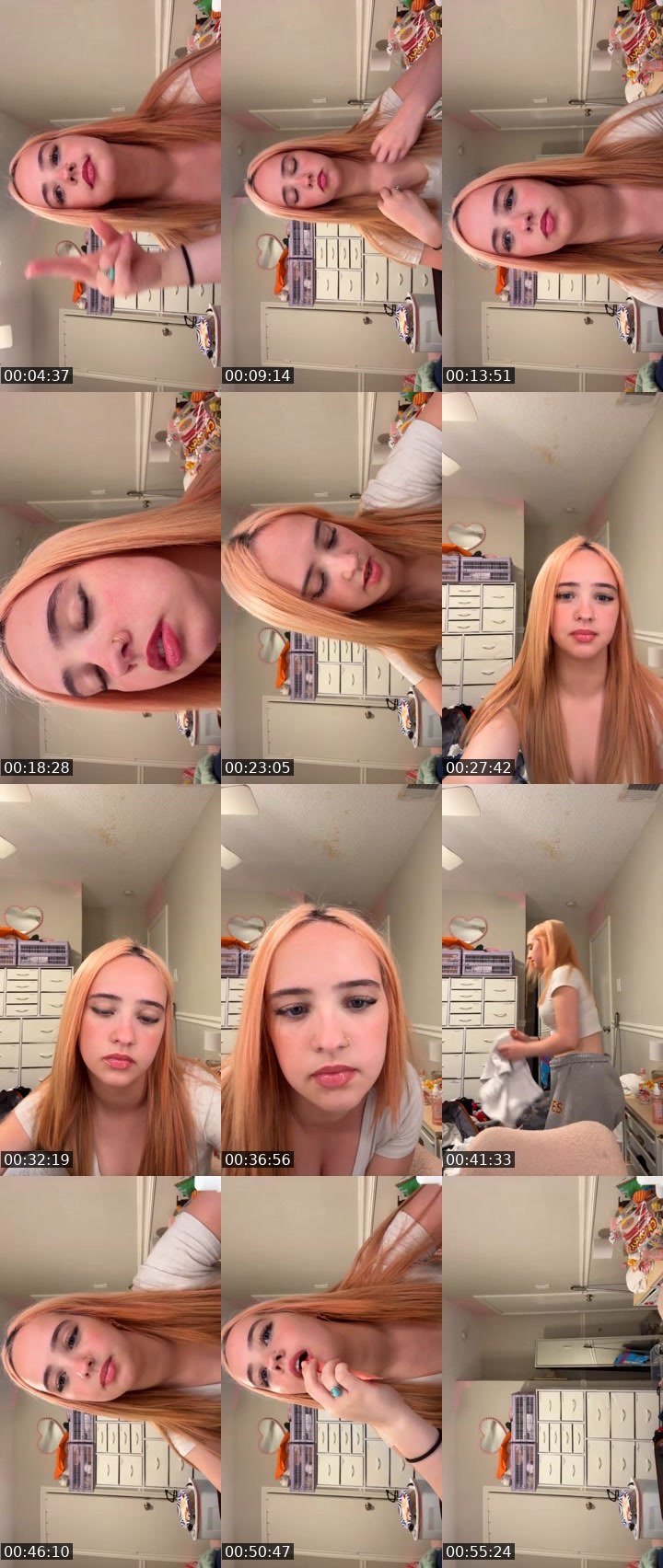 Contact-sheet preview of Precious-397064589's Liveme recording