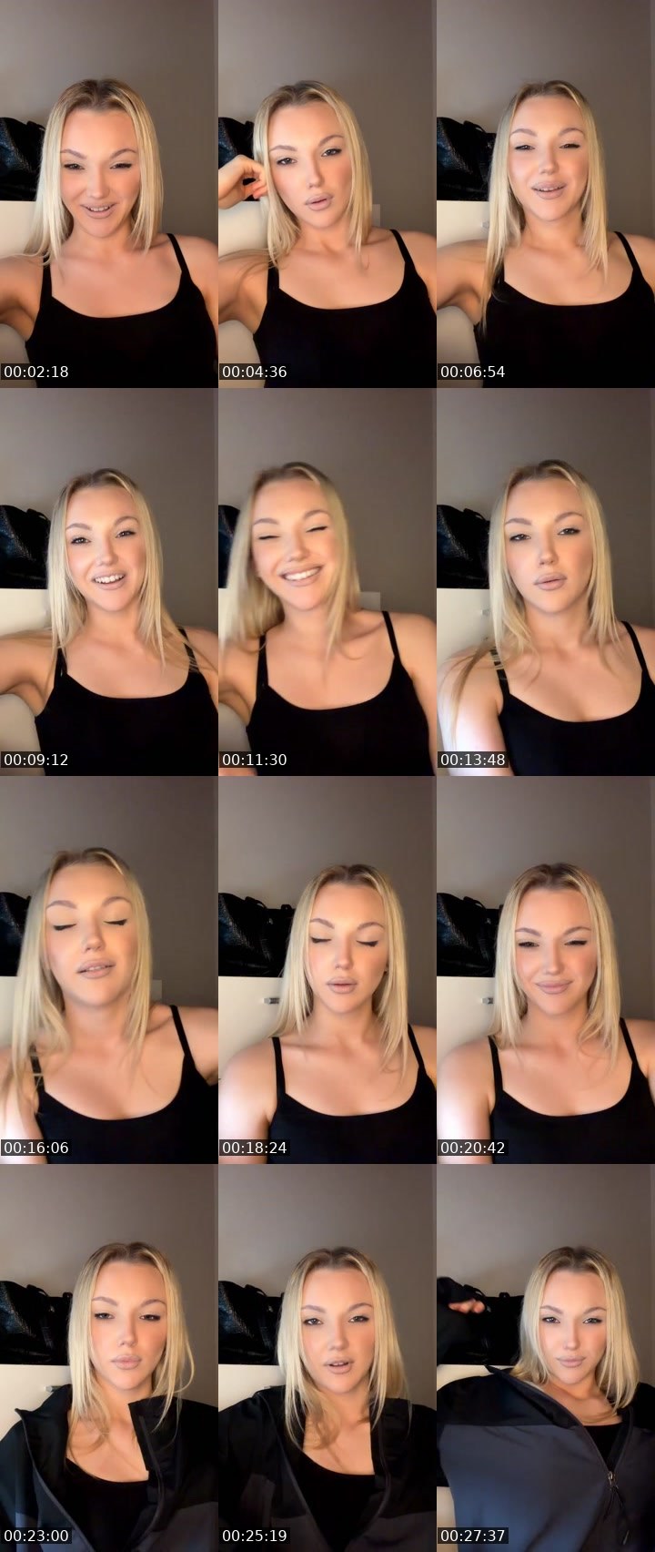 Contact-sheet preview of Essanta🖤's Liveme recording
