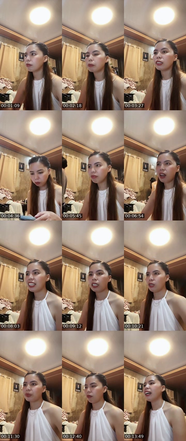 Contact-sheet preview of 💎ᴰᴮ Kaia's Liveme recording