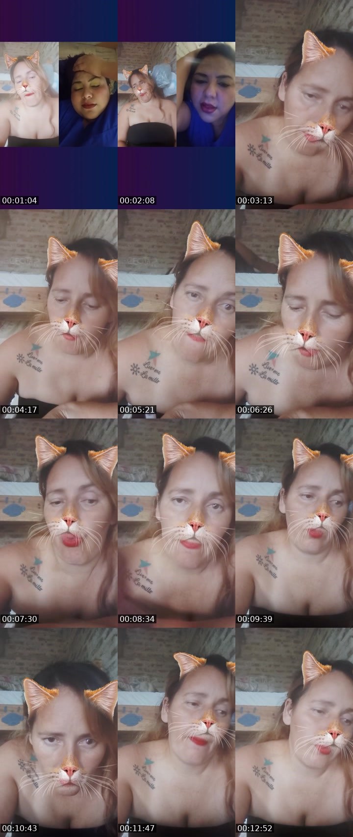 Contact-sheet preview of 🔆🔥🌪️MiLLO's Liveme recording