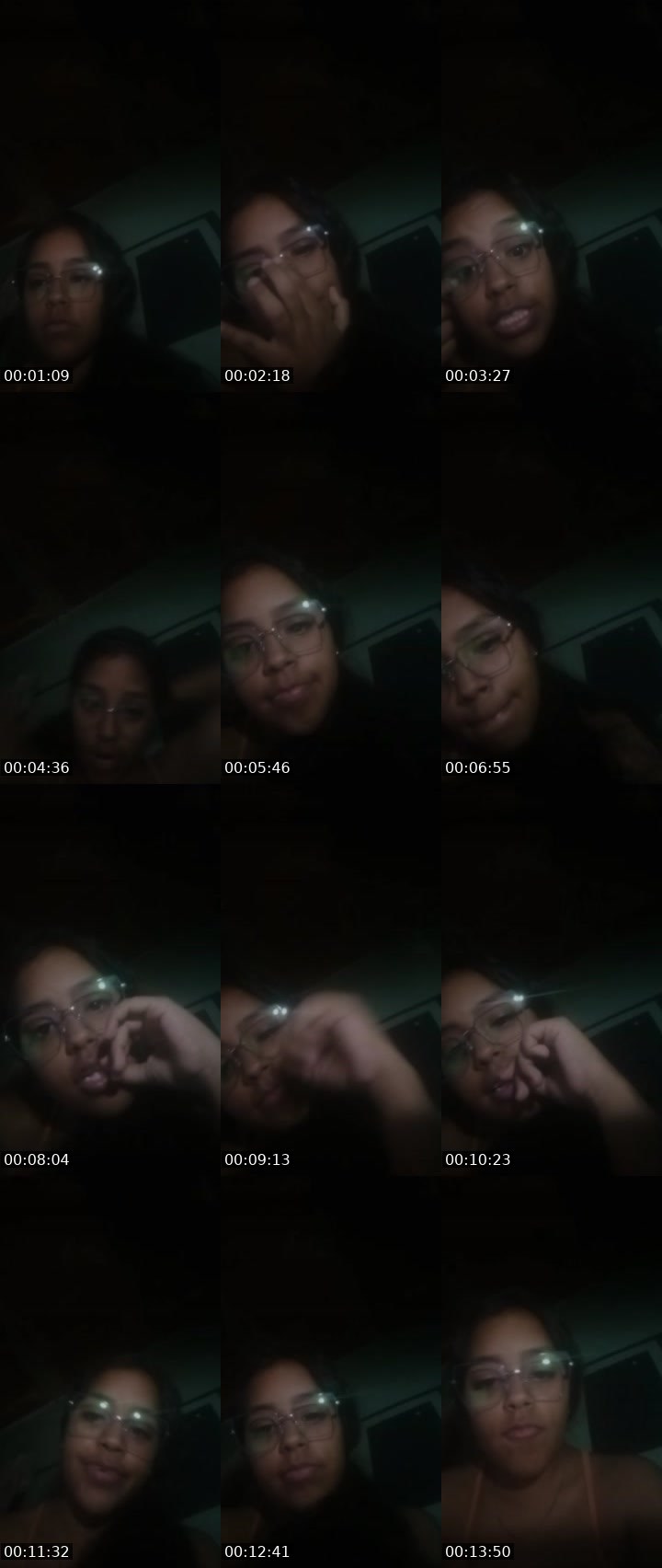Contact-sheet preview of 👑⃤Beby.0's Liveme recording