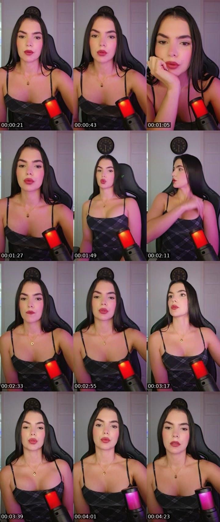 Contact-sheet preview of Eve 🇻🇪☁️🩷's Liveme recording