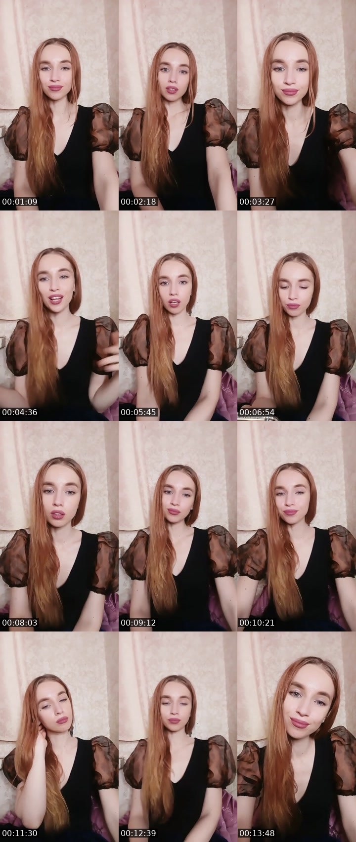 Contact-sheet preview of Anny_Ann 💎's Liveme recording
